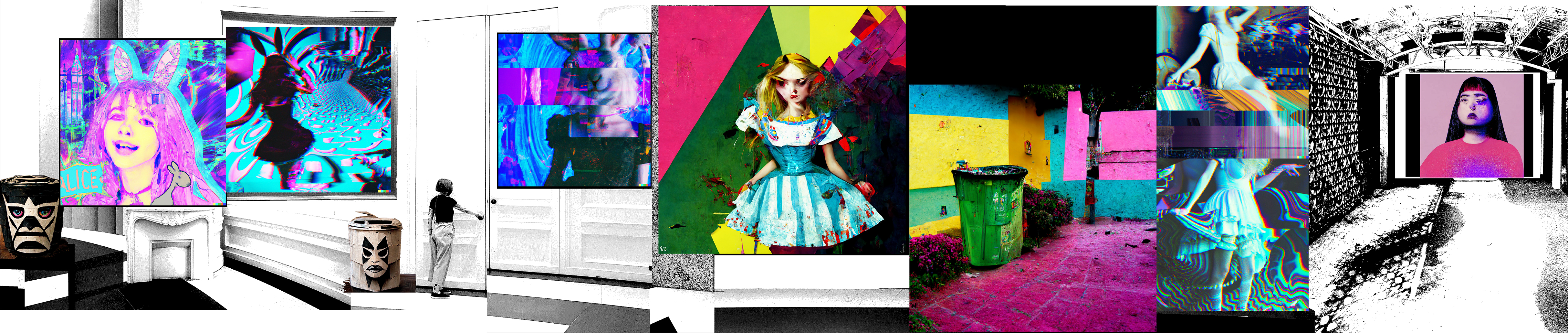 The Glitch Art Gallery, founded by jonCates, openning SUMMERRORs 2022 online && in 台北，台灣 (Taipei, Taiwan)